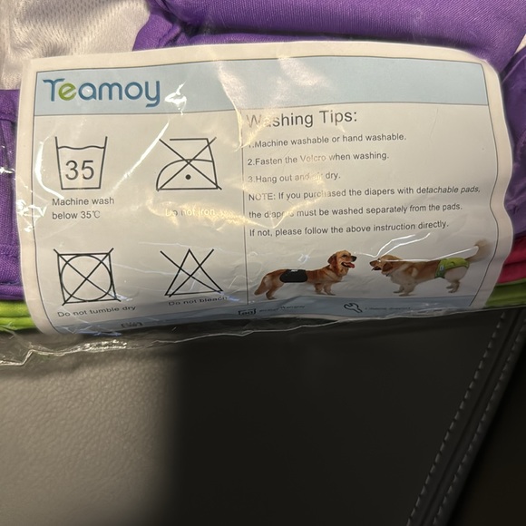 Reusable Dog Diaper XL 4 pack NWT - Picture 4 of 4